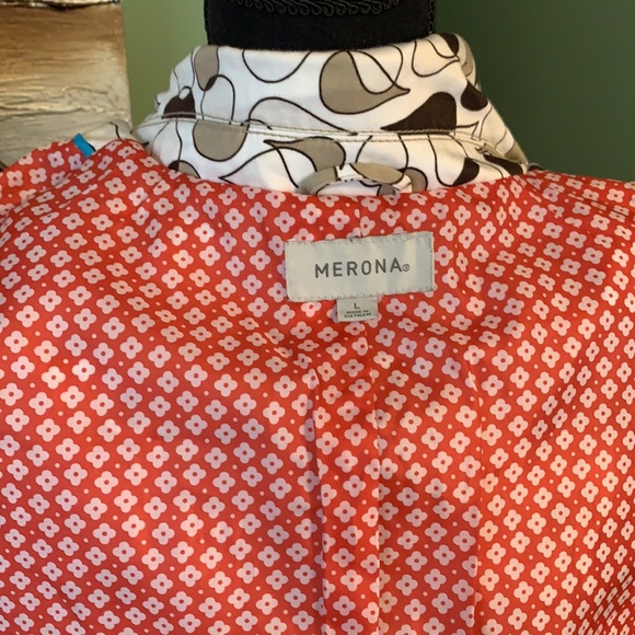 Merona Jacket, Size L, Grommet Buttons - Picture 6 of 7